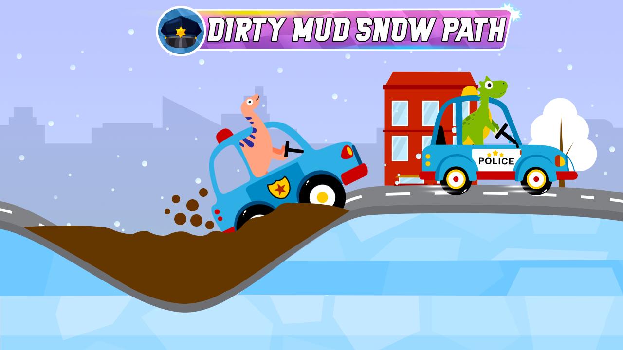 Dinosaurs Police Cars Workshop Screenshot6