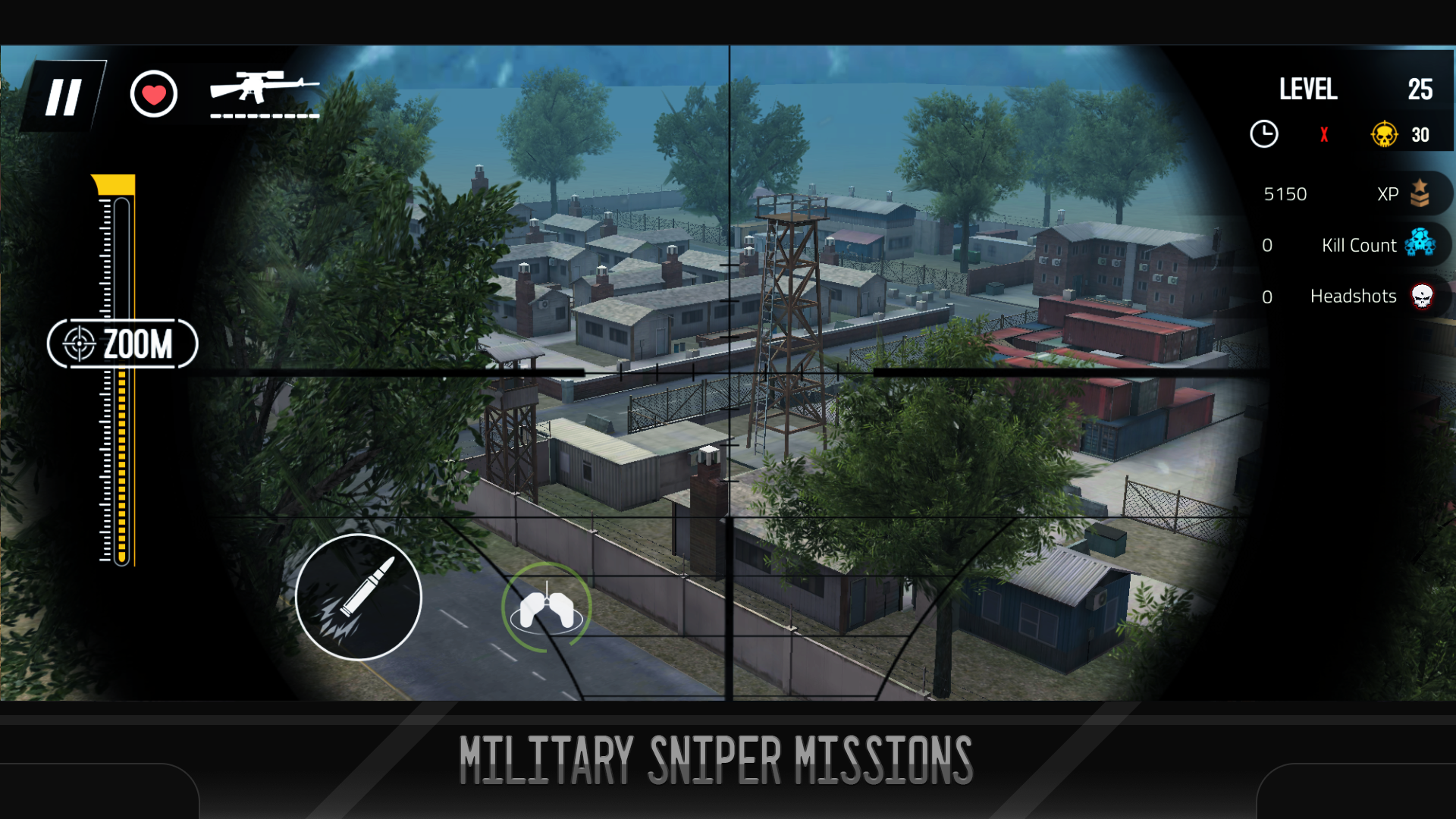 Black Commando 3D War Sniper Screenshot4