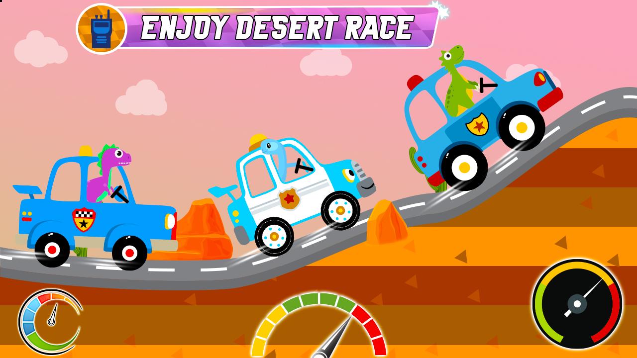 Dinosaurs Police Cars Workshop Screenshot2
