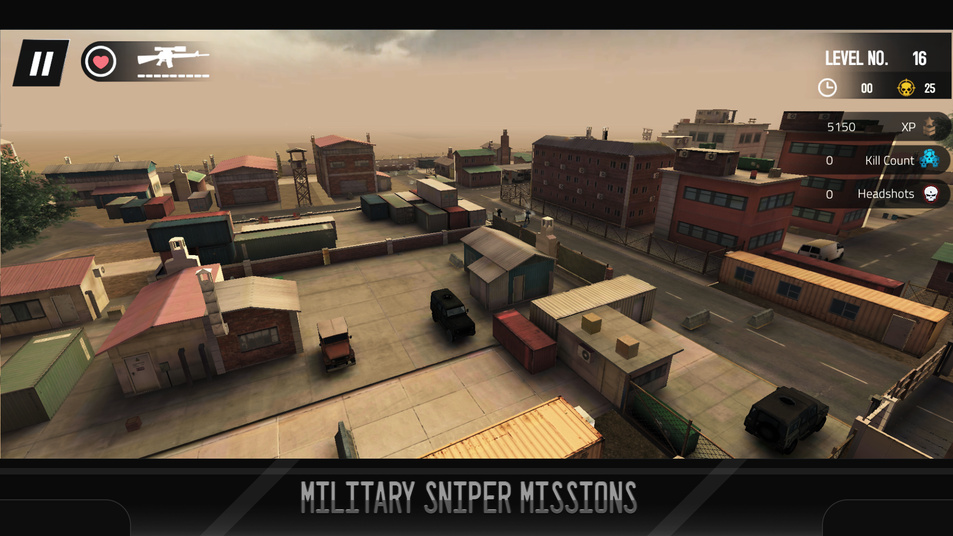Black Commando 3D War Sniper Screenshot6