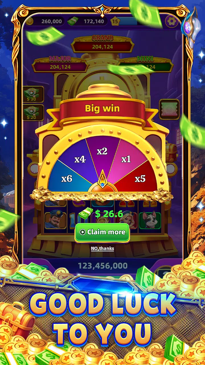 Lucky Train Slots Screenshot5