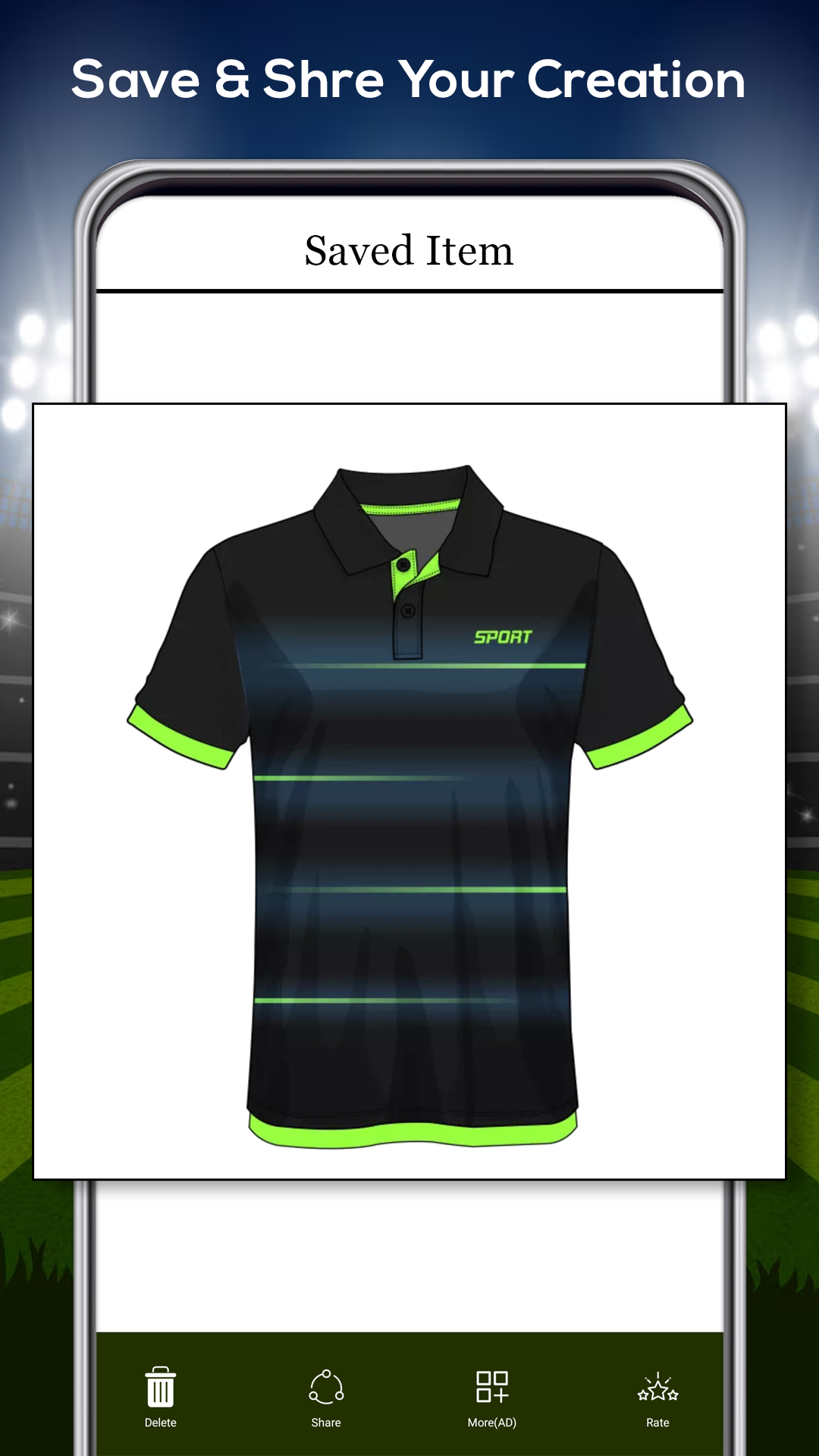 Football Jersey Maker- T Shirt Screenshot7