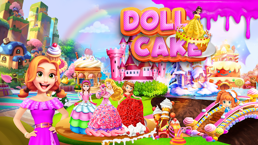 Fashion Doll- Girls Cake Games Screenshot6