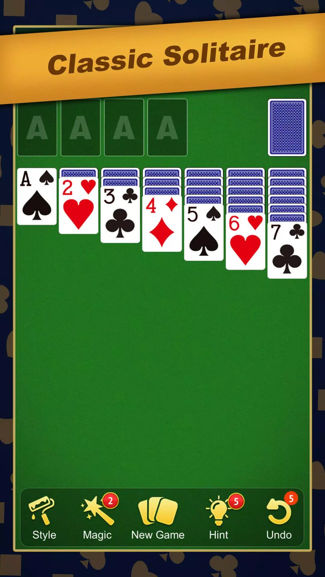 Solitaire Quest : Klondike Screenshot1