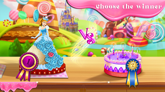 Fashion Doll- Girls Cake Games Screenshot5