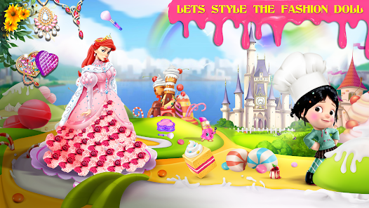 Fashion Doll- Girls Cake Games Screenshot12
