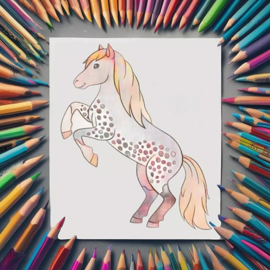 Coloring Horse Screenshot2