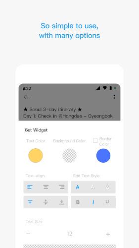 Memo Widget Screenshot4