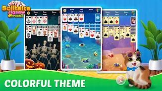 Solitaire Jigsaw Puzzle Screenshot24