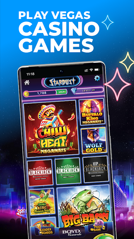 Stardust Social Casino Screenshot1