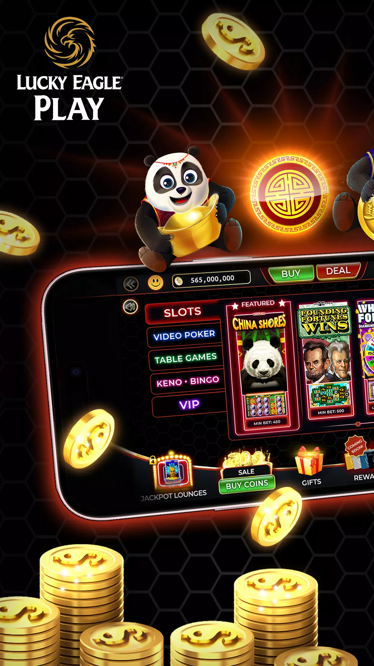 Lucky Eagle Play Screenshot1
