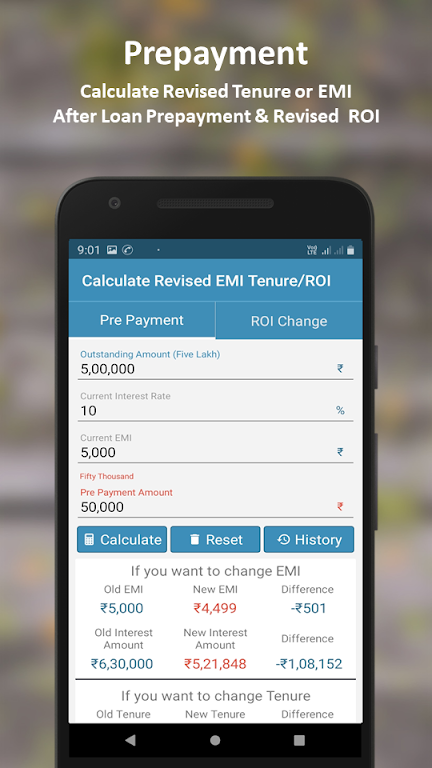 EMI Calculator Screenshot4