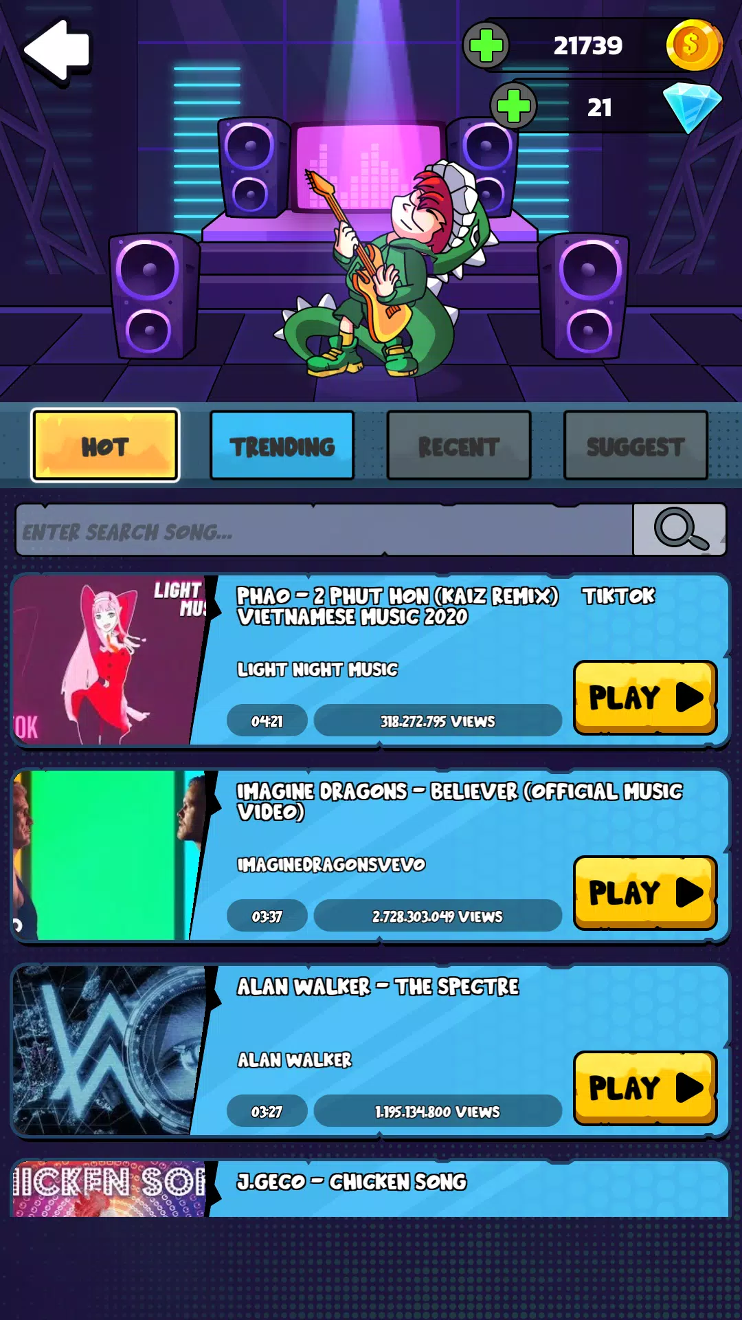 Funky Night Fun: Tuber Music Screenshot6