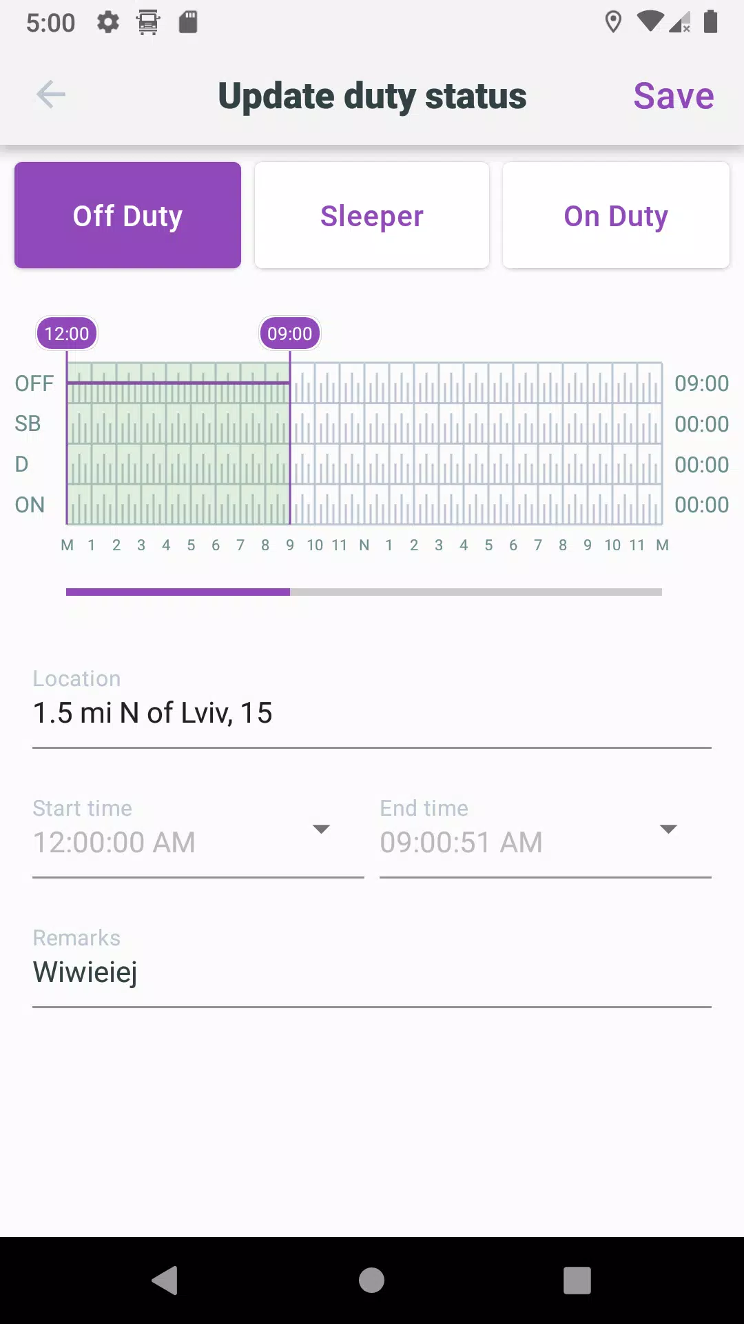 Light And Travel ELD Screenshot3