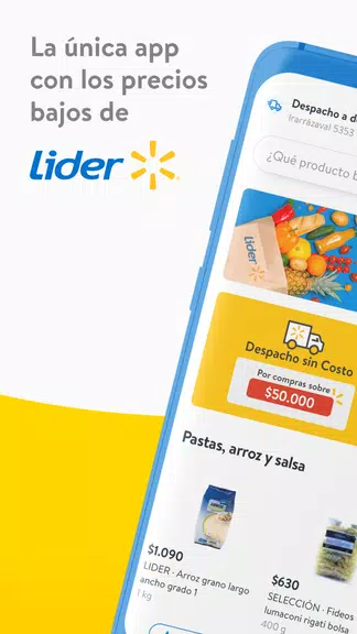 Supermercado Lider App Screenshot1
