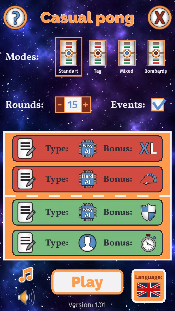 Casual Pong Screenshot1
