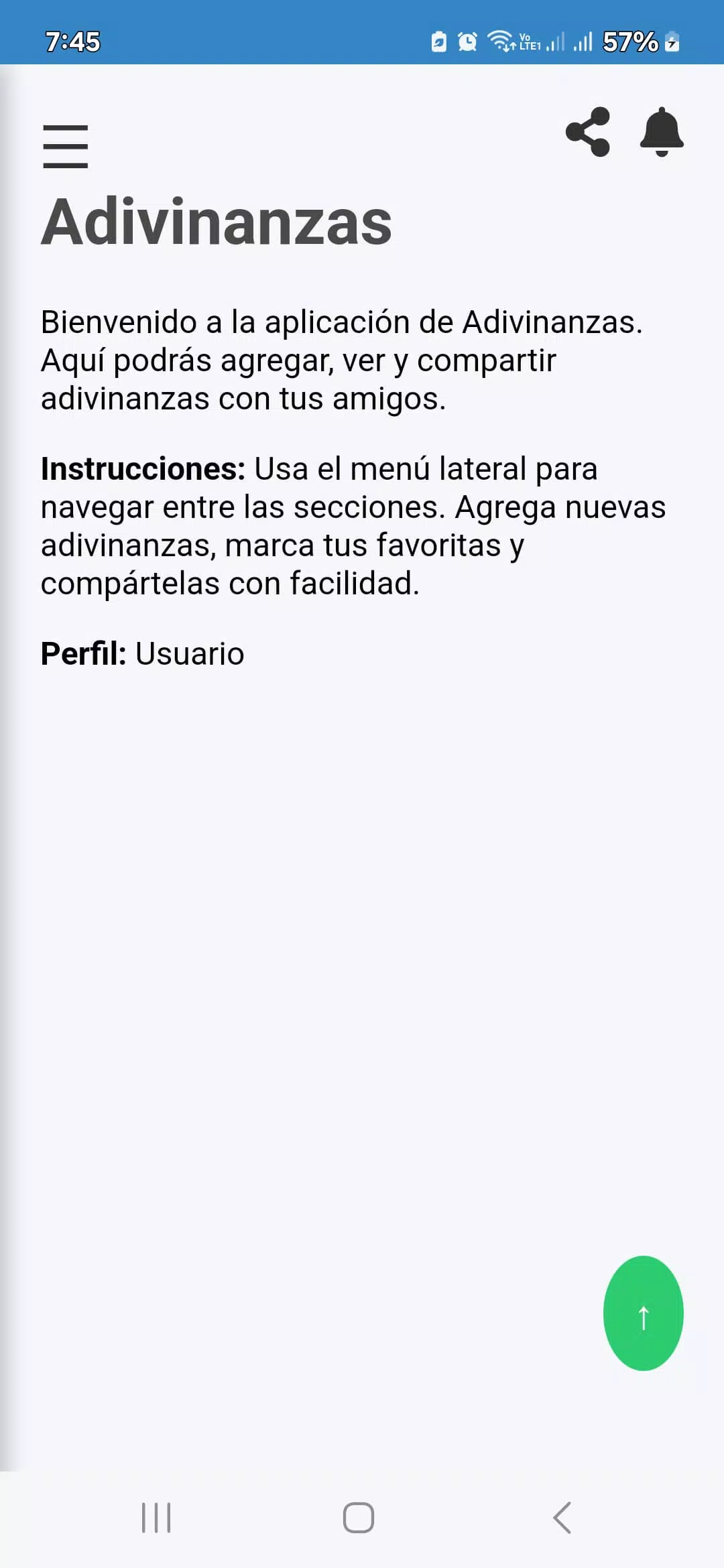 Crea y compartes Adivinanzas Screenshot1