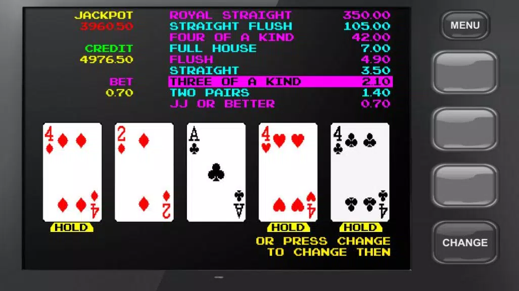 Vegas Classic Video Poker Screenshot1