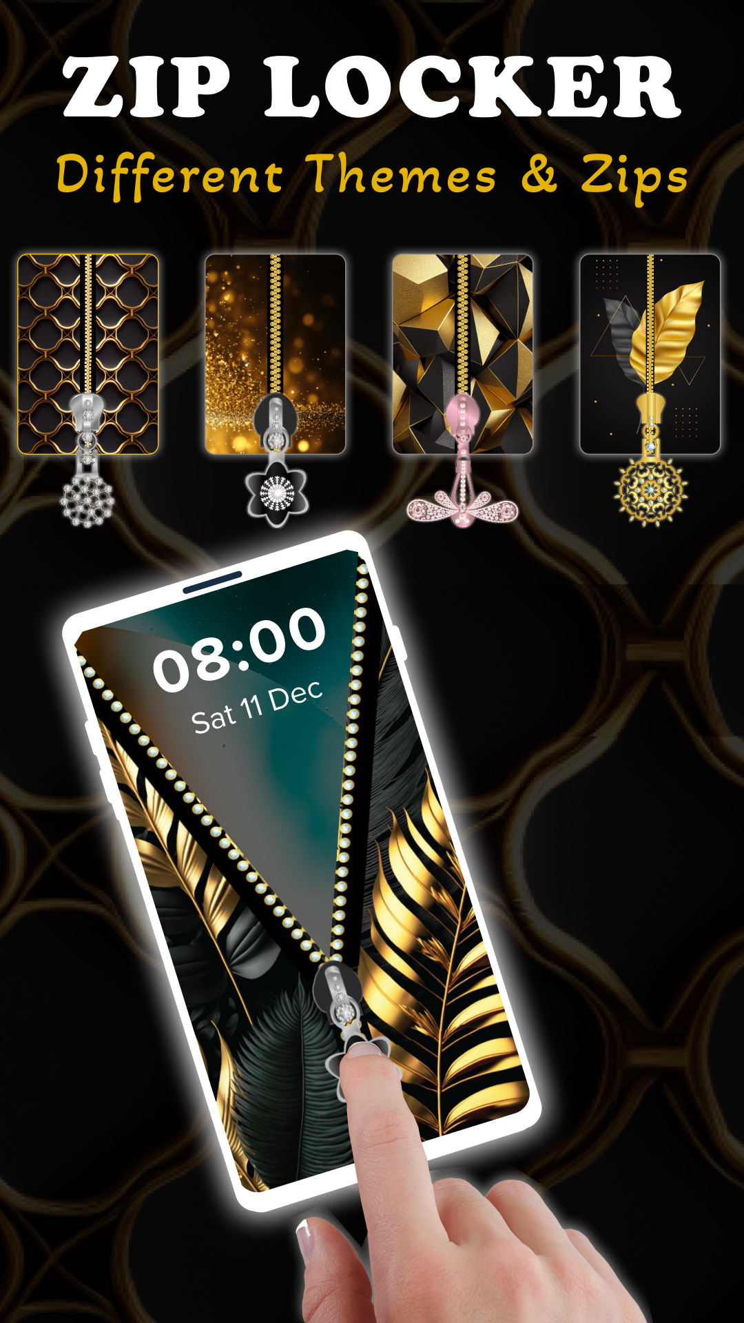 Gold Zip Locker Screenshot8