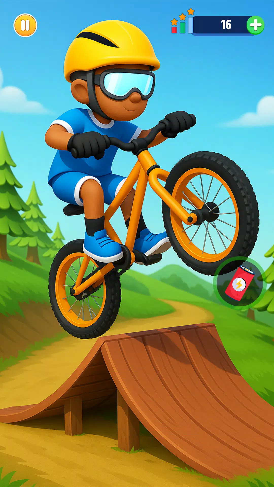 BMX Stunt Cycle Race Game Screenshot2