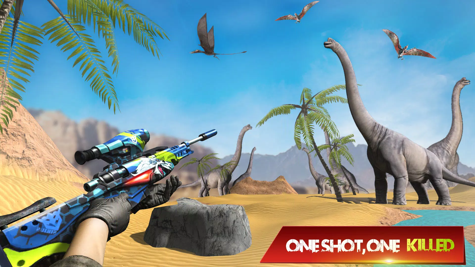 Wild Dinosaur Hunting Games Screenshot8