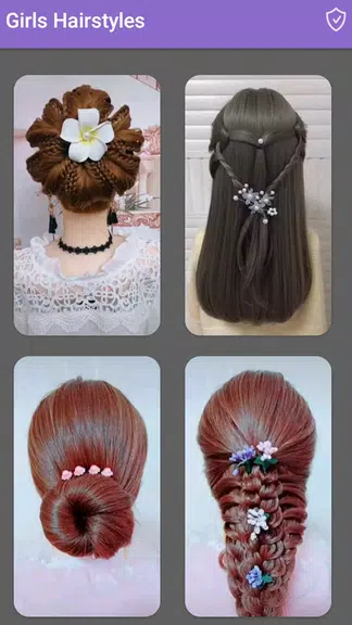 Girls Hairstyles Step By Step Screenshot3