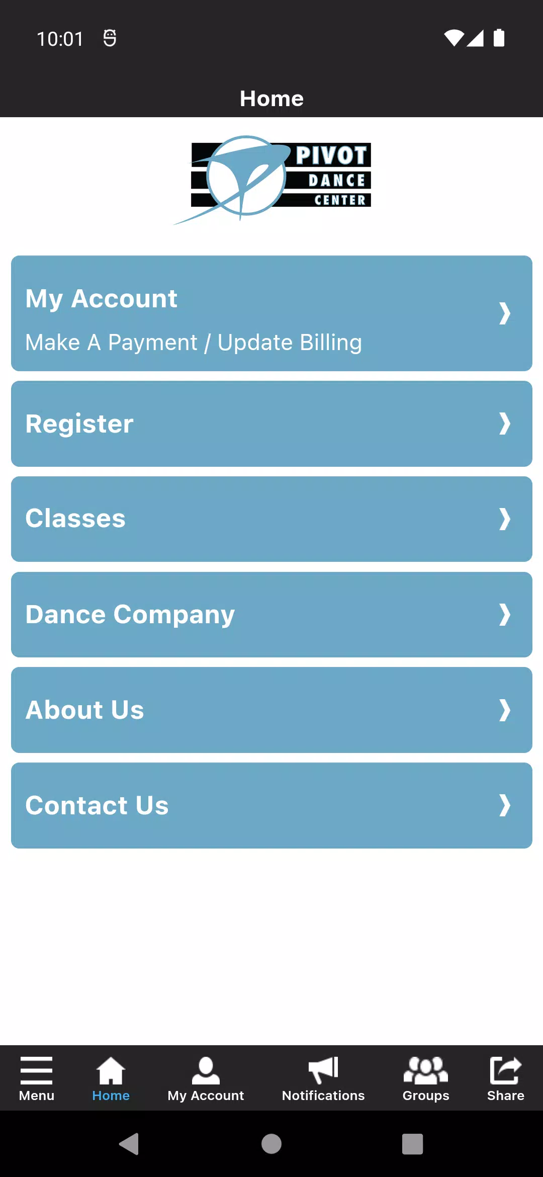 Pivot Dance Center Screenshot2