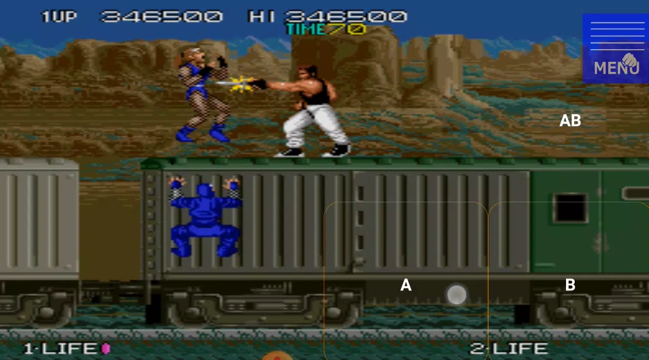 classic bad dudes dragonninja Screenshot1