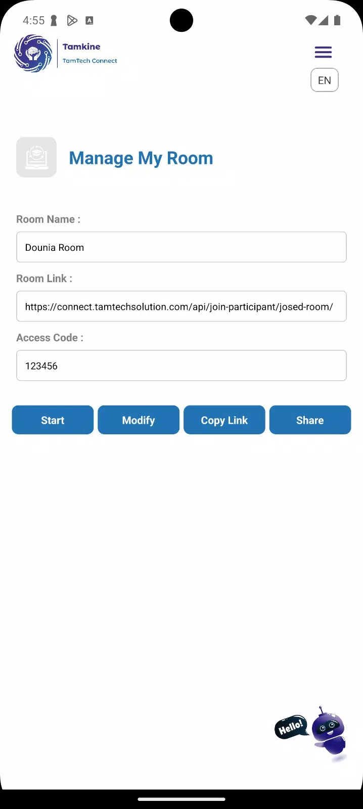 Tamkine TamTech Connect Screenshot6