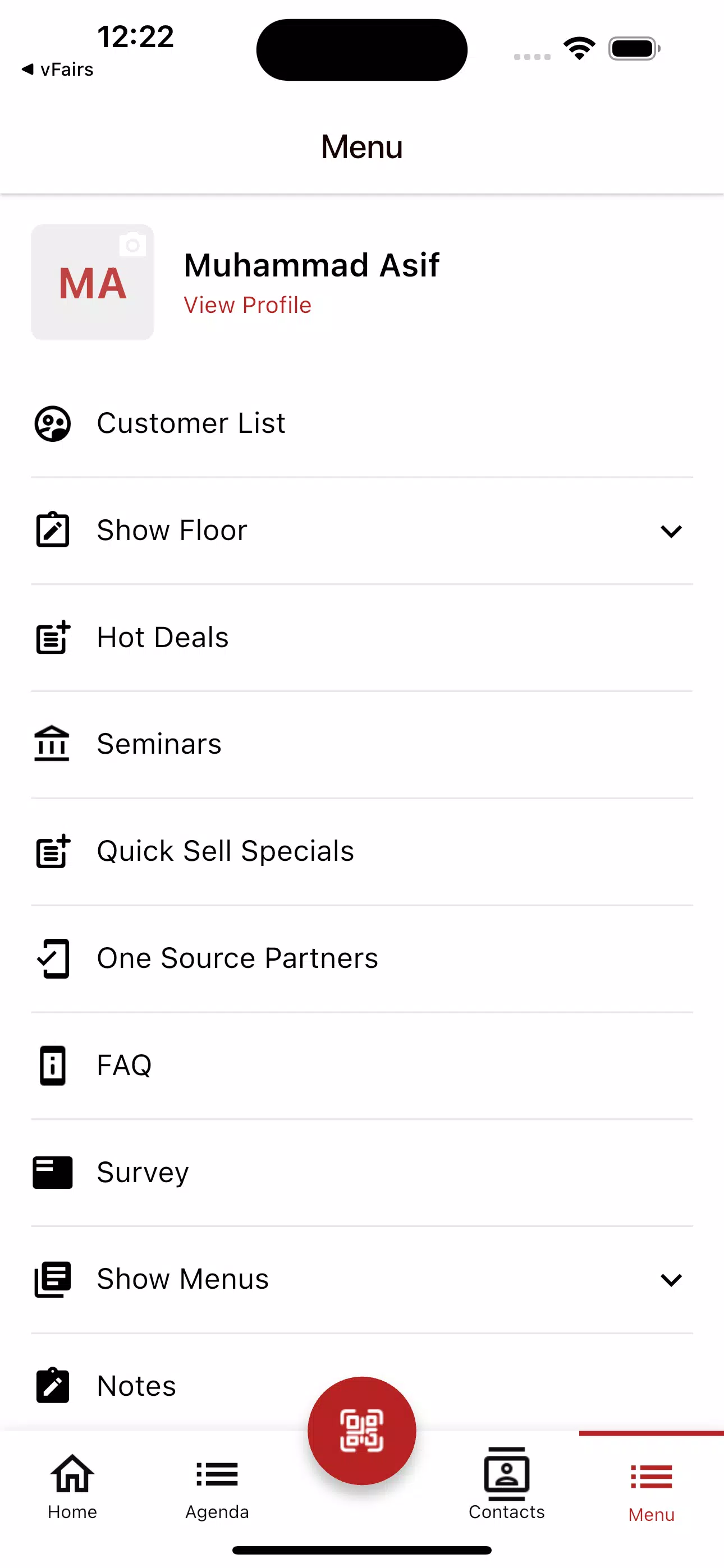Performance Foodservice Events Screenshot5