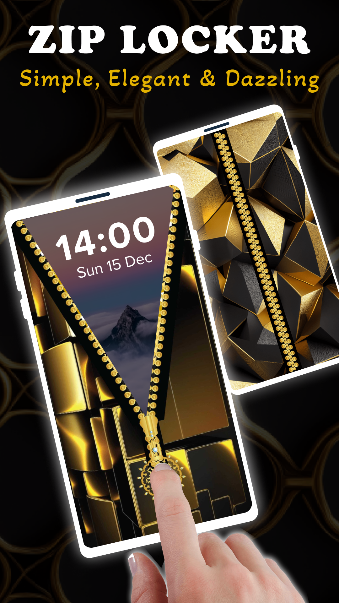 Gold Zip Locker Screenshot6