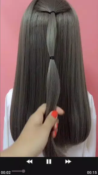 Girls Hairstyles Step By Step Screenshot4