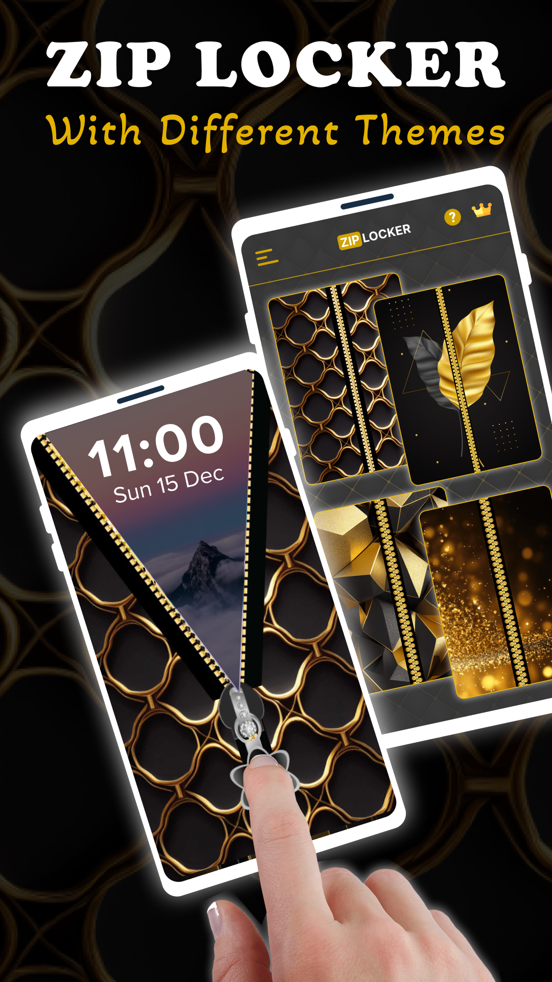 Gold Zip Locker Screenshot7