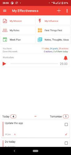 My Effectiveness Habits Screenshot1