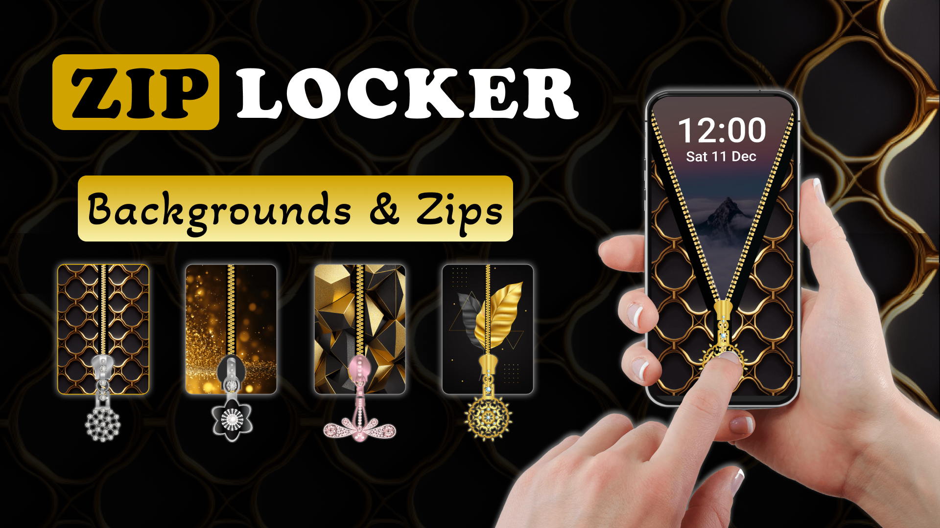 Gold Zip Locker Screenshot2