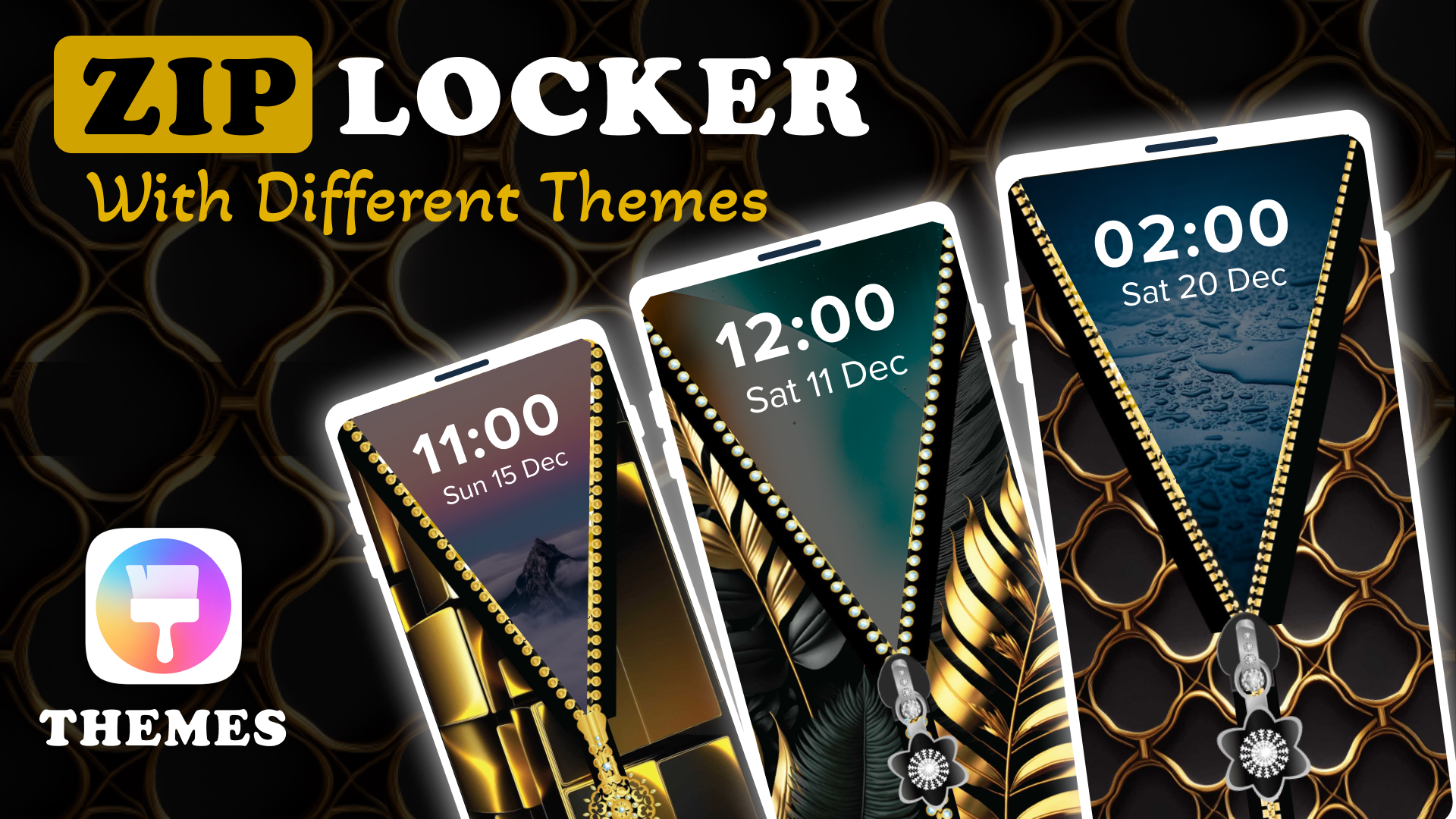 Gold Zip Locker Screenshot4
