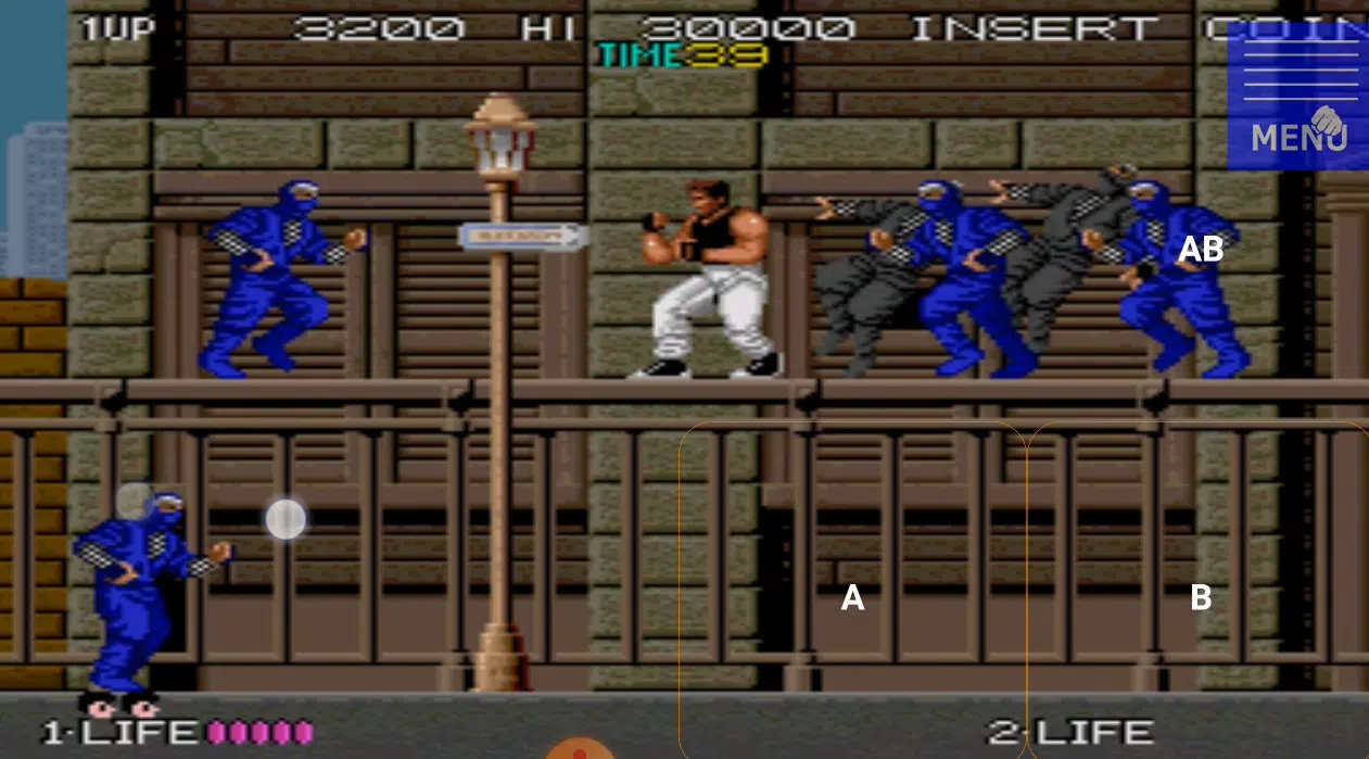 classic bad dudes dragonninja Screenshot2