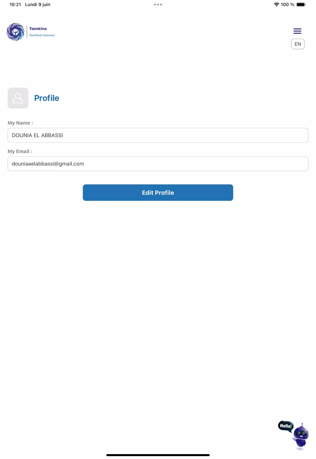 Tamkine TamTech Connect Screenshot8