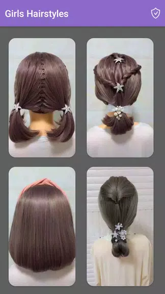 Girls Hairstyles Step By Step Screenshot2