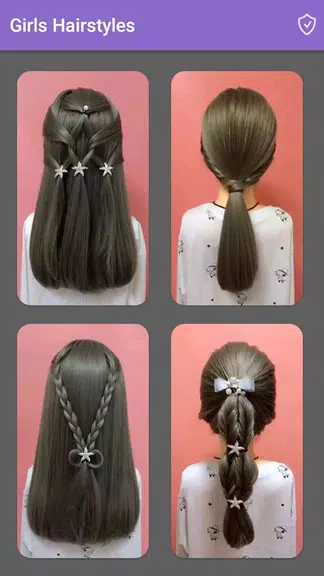 Girls Hairstyles Step By Step Screenshot1