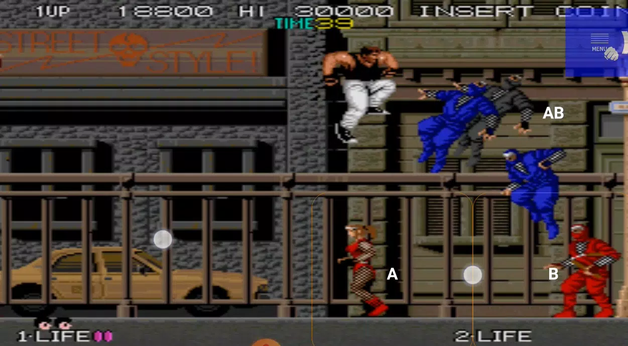classic bad dudes dragonninja Screenshot3