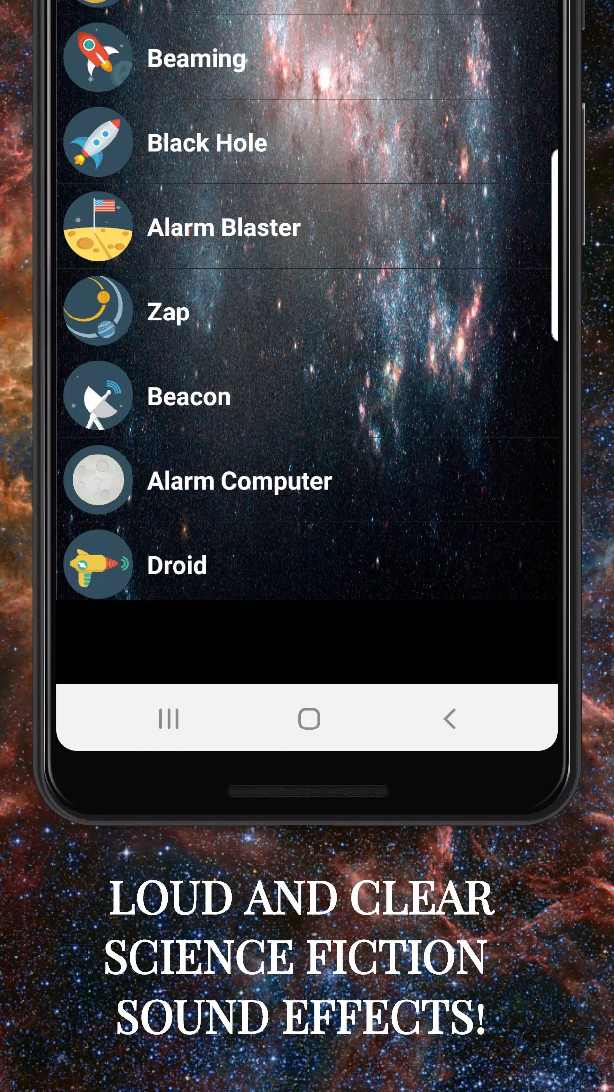 Sci Fi Ringtones Screenshot1