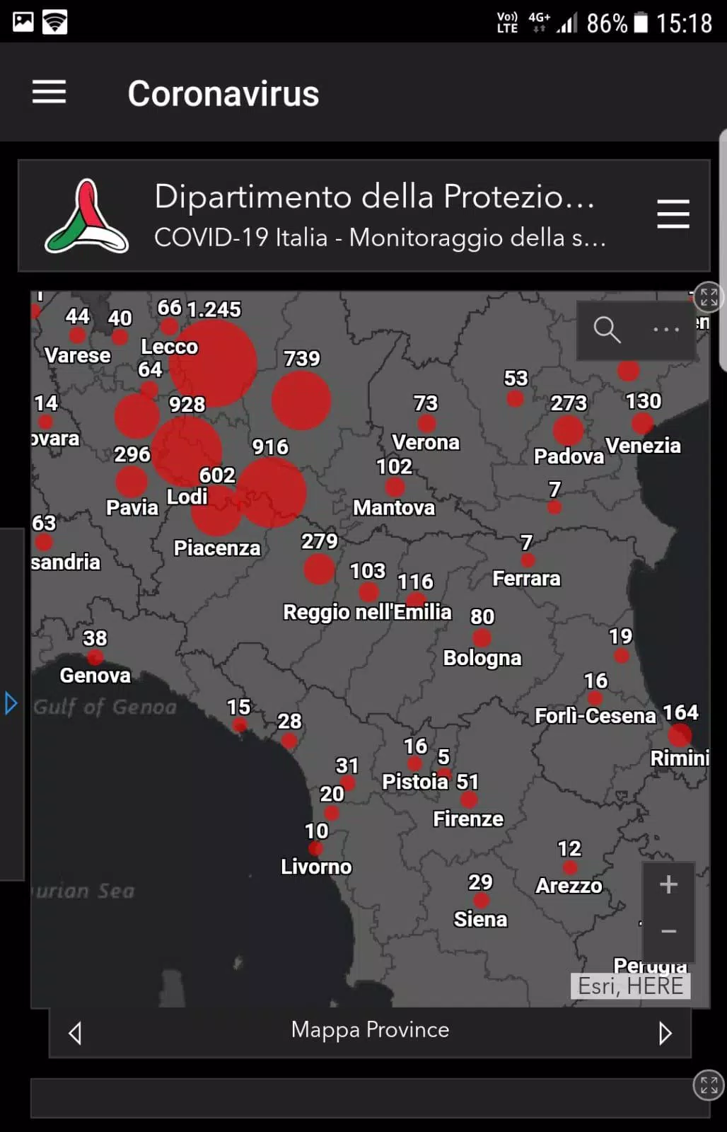 Allarme Meteo IT Screenshot7