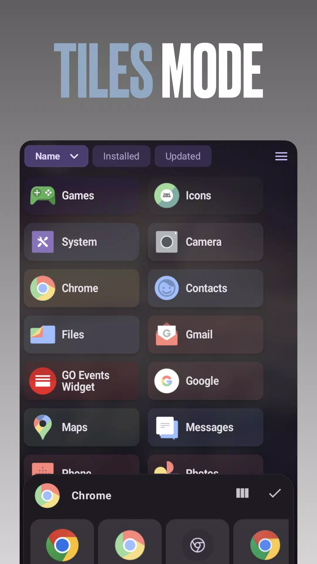 Octopi Launcher Screenshot3
