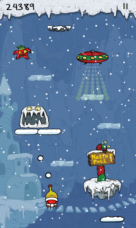 Doodle Jump Christmas Special Screenshot2