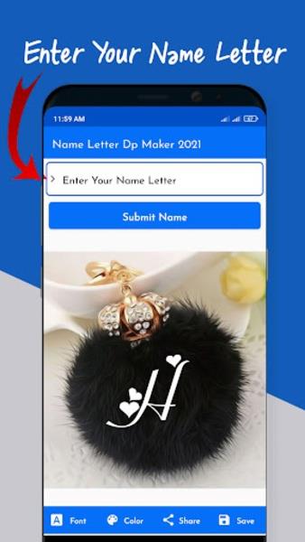 Name Letter DP Maker Screenshot5