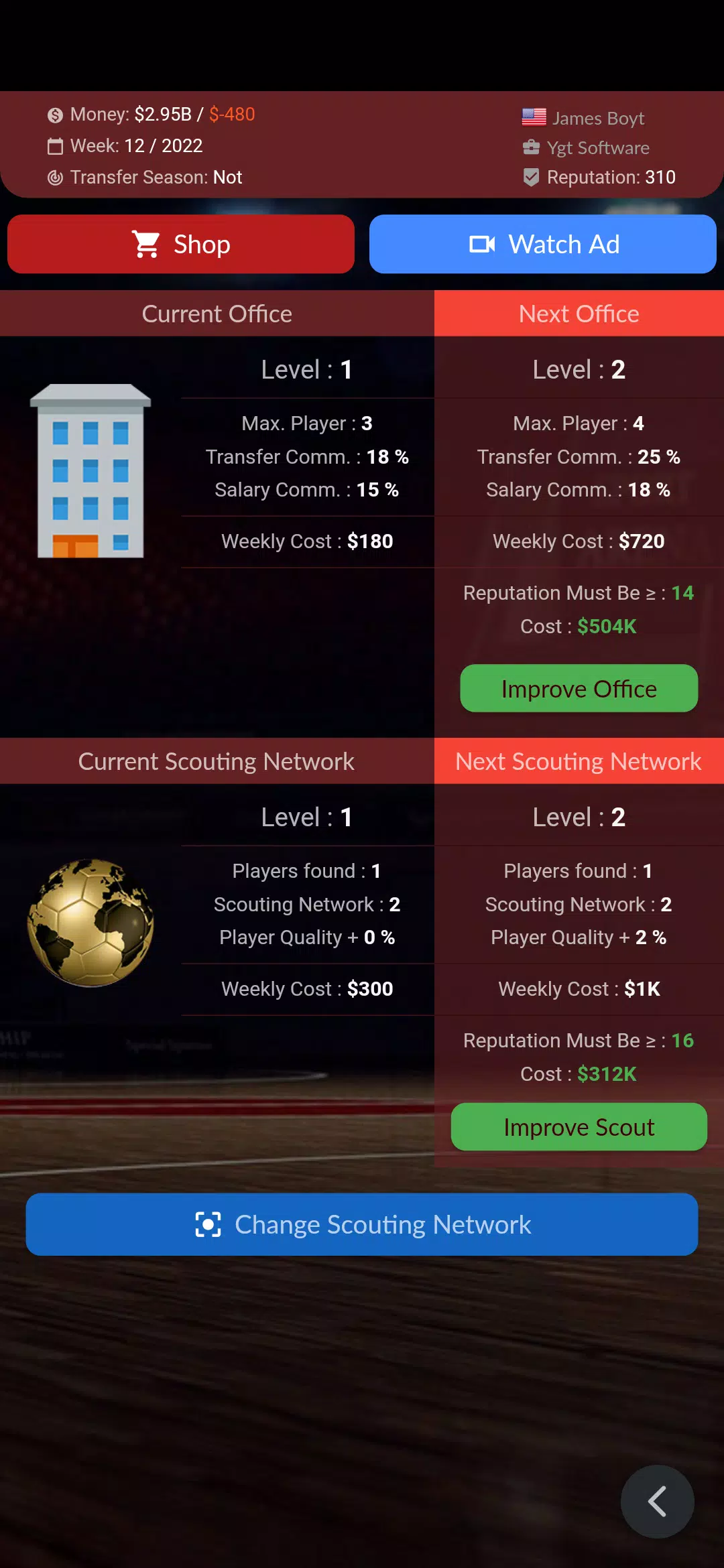 Basketball Agent Screenshot6