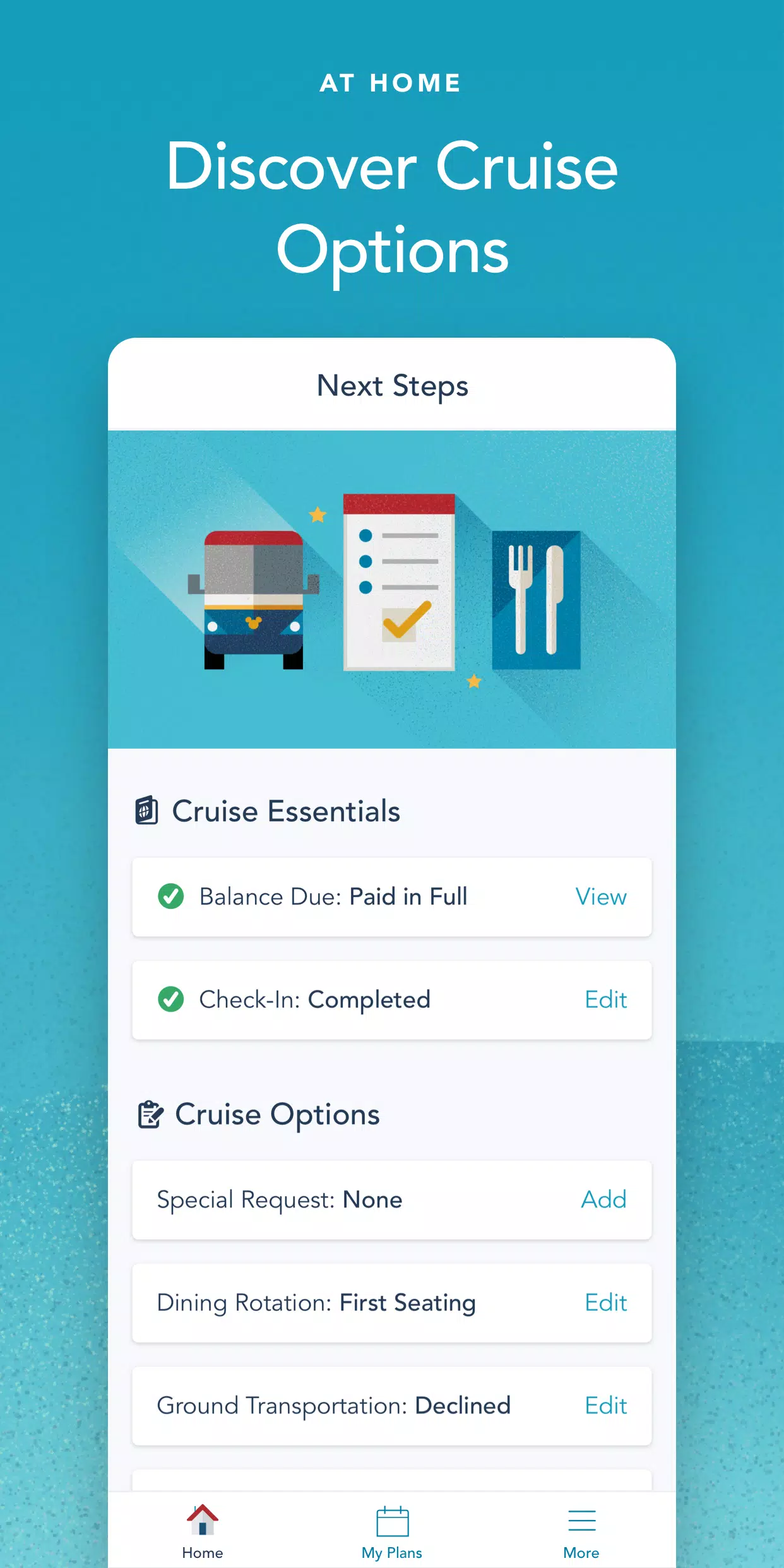 Disney Cruise Line Navigator Screenshot4