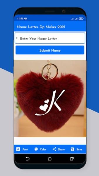 Name Letter DP Maker Screenshot2