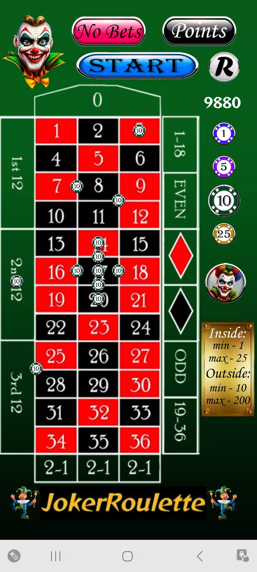 JokerRoulette Screenshot3